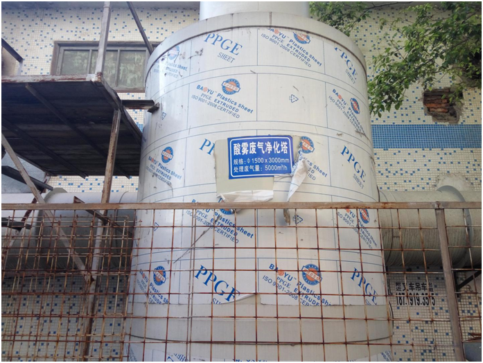 废气处理工艺设施