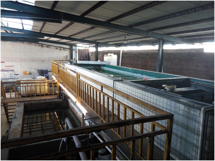 废水处理工艺设备状况图